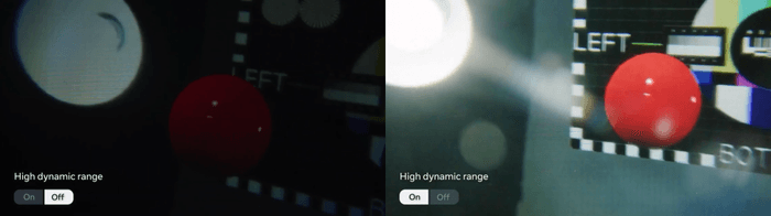 HDR comparison